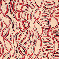 Aboriginal Artwork by Susie Nangala Watson, Mina Mina Dreaming, 61x46cm