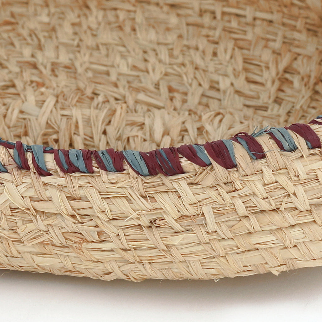 Aboriginal Artwork by Suzanne Armstrong - 31cm Tjanpi Basket