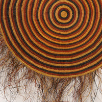 Aboriginal Artwork by Sylvia Marrgawaidj, Woven Mat, 210cm