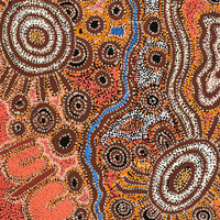 Aboriginal Artwork by Tjimpuna Williams, Piltati Tjukurpa, 91x76cm