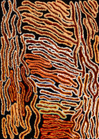 Aboriginal Art by Tjinkuma Wells, Piltati Tjukurpa, 92x66cm - ART ARK®