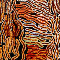 Aboriginal Artwork by Tjinkuma Wells, Piltati Tjukurpa, 92x66cm
