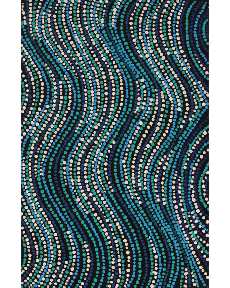 Aboriginal Artwork by Tanisha Fox, Patilpa Tjukurpa, 46x30cm