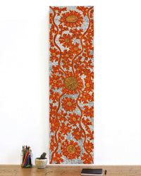 Aboriginal Artwork by Tanya Nungarrayi Collins, Watiya-warnu Jukurrpa (Seed Dreaming), 107x30cm