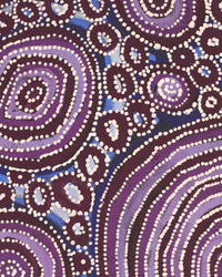 Aboriginal Artwork by Tanya Nungarrayi Collins, Watiya-warnu Jukurrpa (Seed Dreaming), 91x61cm