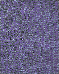 Aboriginal Artwork by Teranie Nangala Williams, Wanakiji Jukurrpa (Bush Tomato Dreaming), 50x40cm