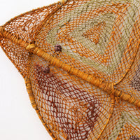 Aboriginal Artwork by Thomasina Dennis, Nawarlah - Brown River Stingray, 162x70cm