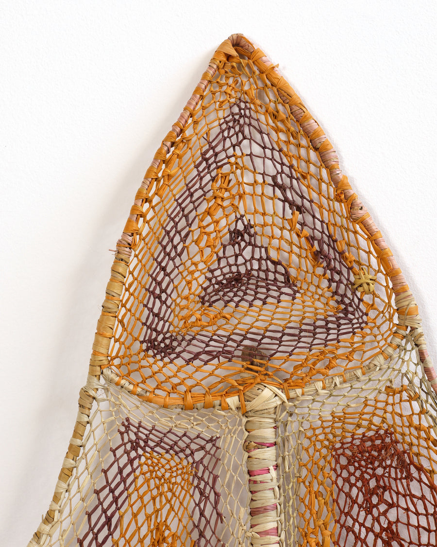 Aboriginal Artwork by Thomasina Dennis, Birlmu or Namarnkorl (Barramundi), 167x59cm