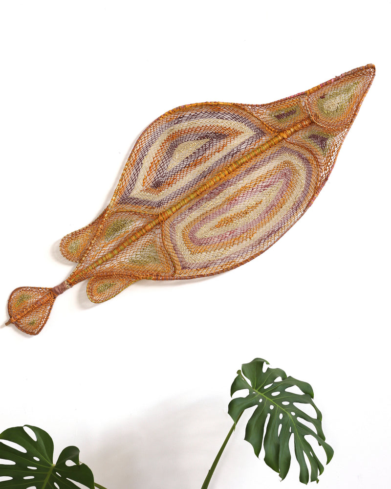 Aboriginal Artwork by Thomasina Dennis, Birlmu or Namarnkorl (Barramundi), 144x55cm