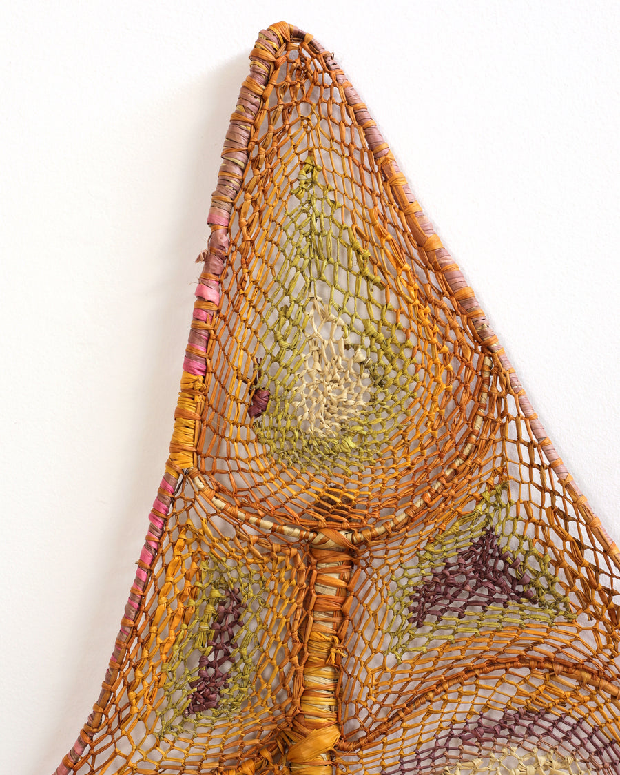 Aboriginal Artwork by Thomasina Dennis, Birlmu or Namarnkorl (Barramundi), 144x55cm