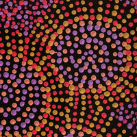 Aboriginal Artwork by Tina Napangardi Martin, Jintiparnta Jukurrpa (Desert Truffle Dreaming) - Mina Mina, 61x30cm