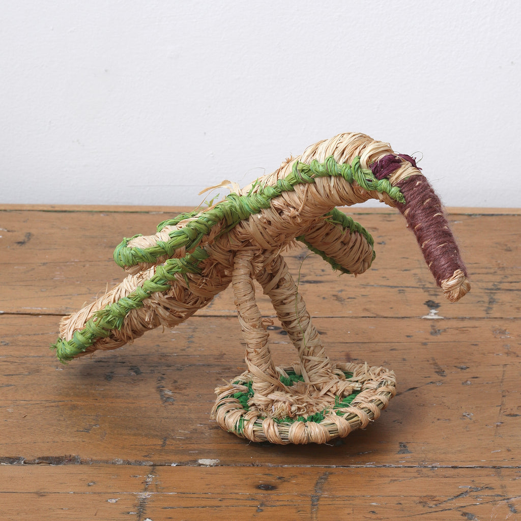 Aboriginal Artwork by Tinpulya Mervin - Tjanpi Tjulpu (bird) Sculpture