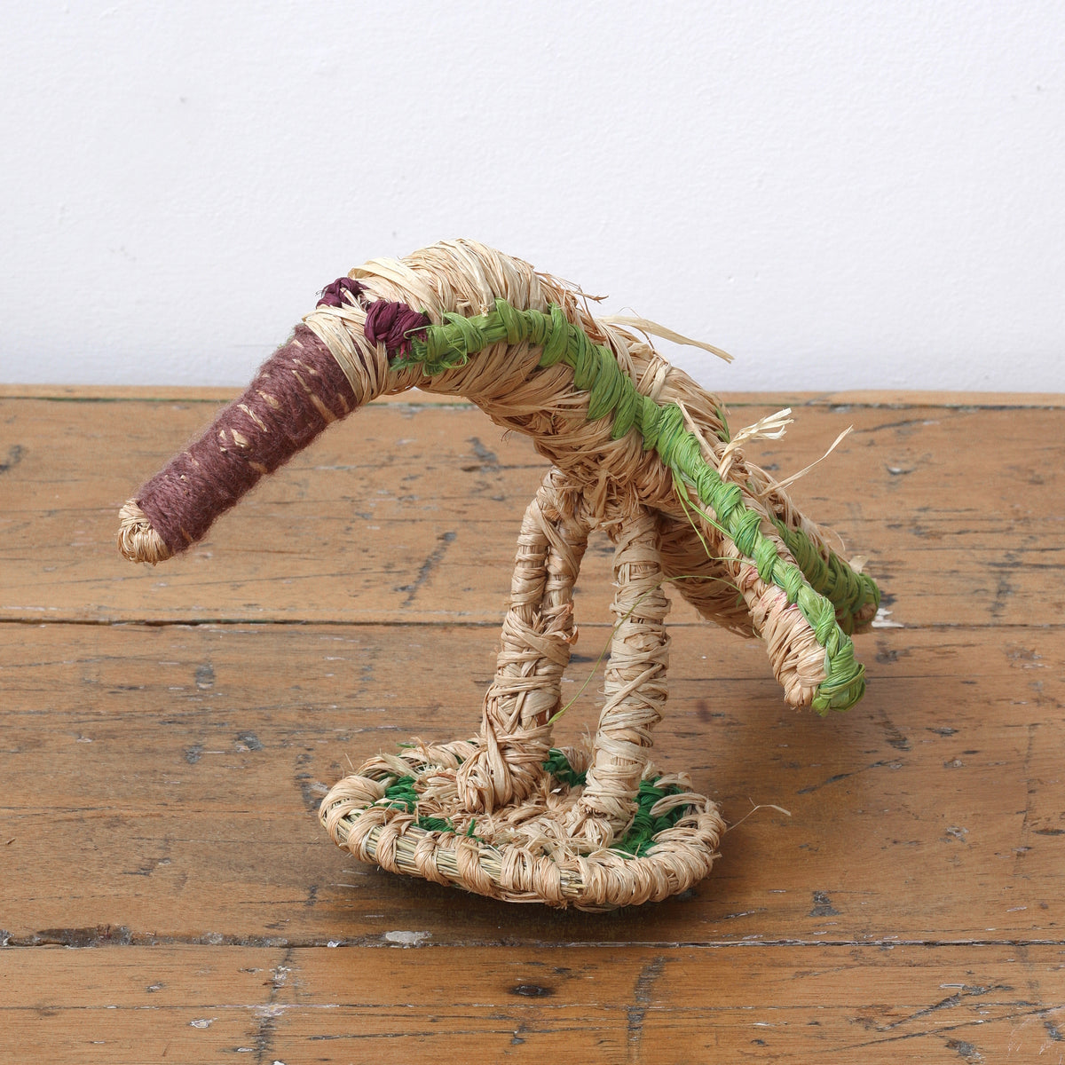 Aboriginal Artwork by Tinpulya Mervin - Tjanpi Tjulpu (bird) Sculpture