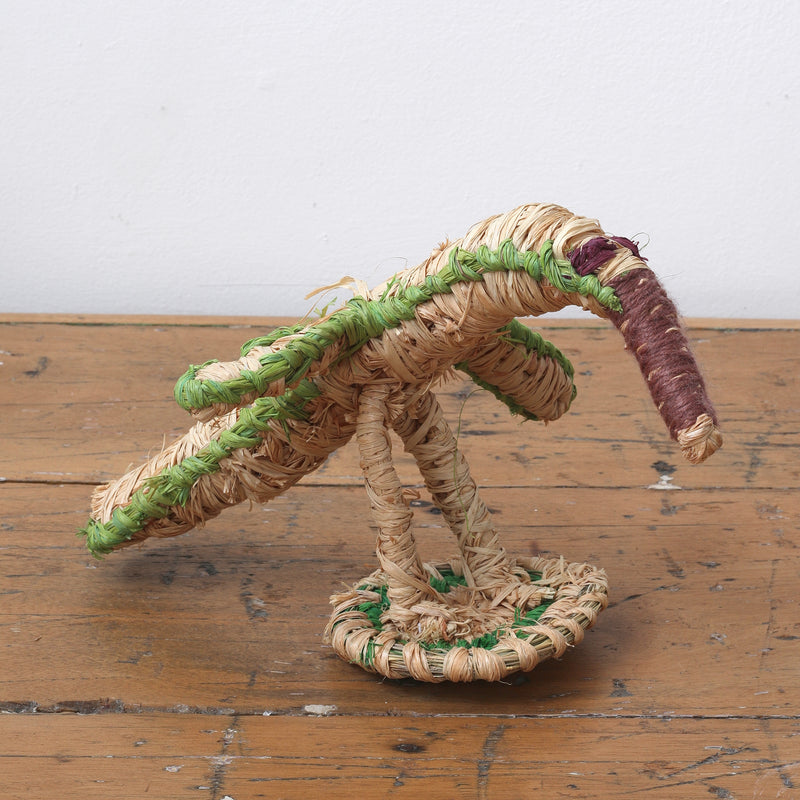 Aboriginal Artwork by Tinpulya Mervin - Tjanpi Tjulpu (bird) Sculpture