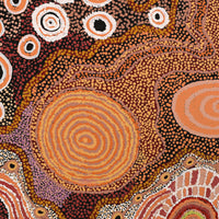 Aboriginal Artwork by Tjaruwa Carolyn Dunn, Piltati Tjukurpa, 125x125cm