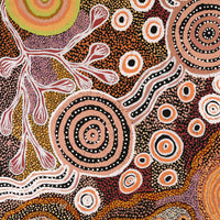Aboriginal Artwork by Tjaruwa Carolyn Dunn, Piltati Tjukurpa, 125x125cm