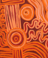 Aboriginal Artwork by Tjimpuna Williams, Piltati Tjukurrpa, 91x76cm