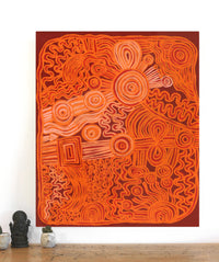 Aboriginal Artwork by Tjimpuna Williams, Piltati Tjukurrpa, 91x76cm