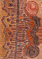 Aboriginal Art by Tjimpuna Williams, Piltati Tjukurpa, 102x71cm - ART ARK®