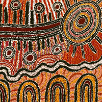 Aboriginal Artwork by Tjimpuna Williams, Piltati Tjukurpa, 122x71cm