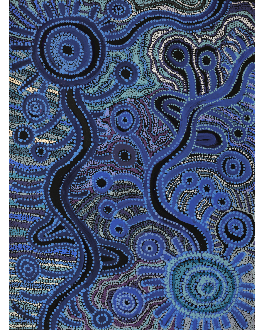 Tjimpuna Williams, Piltati Tjukurrpa, 102x76cm