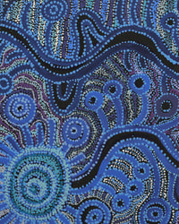 Aboriginal Artwork by Tjimpuna Williams, Piltati Tjukurrpa, 102x76cm