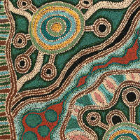 Aboriginal Artwork by Tjimpuna Williams, Piltati Tjukurpa, 122x61cm