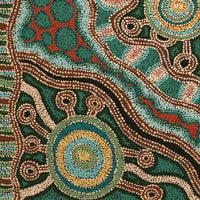 Aboriginal Artwork by Tjimpuna Williams, Piltati Tjukurpa, 122x61cm