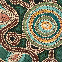 Aboriginal Artwork by Tjimpuna Williams, Piltati Tjukurpa, 122x61cm