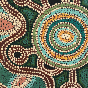 Aboriginal Artwork by Tjimpuna Williams, Piltati Tjukurpa, 122x61cm - ART ARK®