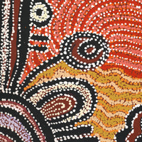 Aboriginal Artwork by Tjimpuna Williams, Piltati Tjukurpa, 220x142cm