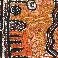 Aboriginal Artwork by Tjimpuna Williams, Piltati Tjukurpa, 220x142cm
