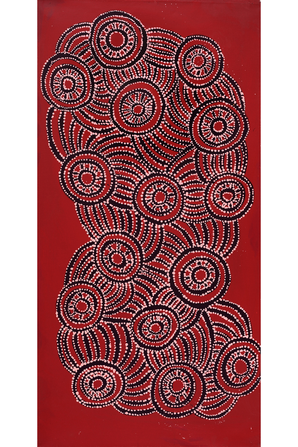 Aboriginal Artwork by Tjimpuna Williams, Tjukula Tjuta, 122x61cm