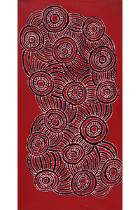 Aboriginal Artwork by Tjimpuna Williams, Tjukula Tjuta, 122x61cm