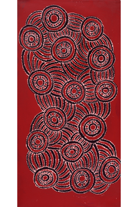 Aboriginal Artwork by Tjimpuna Williams, Tjukula Tjuta, 122x61cm - ART ARK®