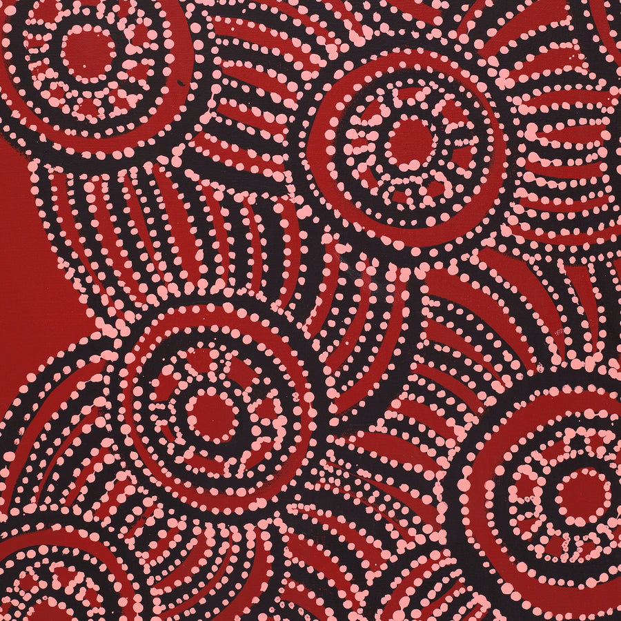 Aboriginal Artwork by Tjimpuna Williams, Tjukula Tjuta, 122x61cm