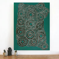 Aboriginal Art by Tjimpuna Williams, Tjukula Tjuta, 101x76cm - ART ARK®