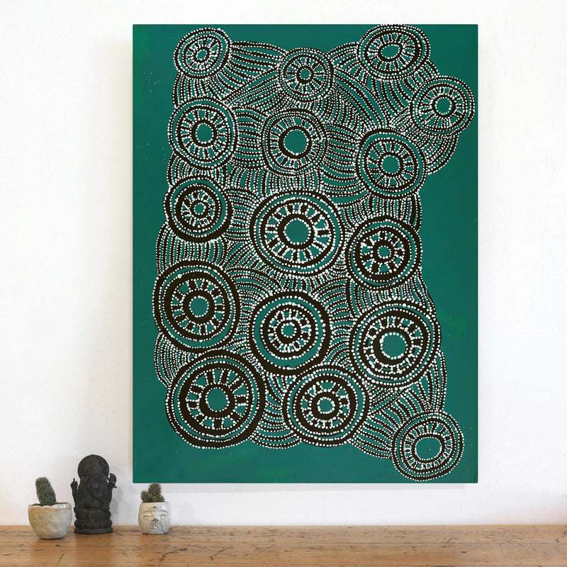 Aboriginal Artwork by Tjimpuna Williams, Tjukula Tjuta, 101x76cm