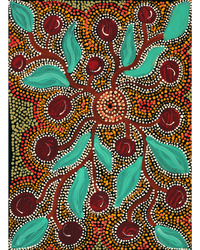 Aboriginal Artwork by Tjimpuna Williams, Piltati Tjukurrpa, 60x43cm