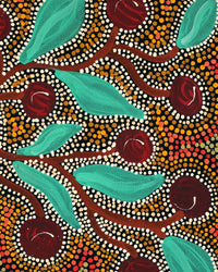 Aboriginal Artwork by Tjimpuna Williams, Piltati Tjukurrpa, 60x43cm