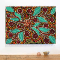 Aboriginal Artwork by Tjimpuna Williams, Piltati Tjukurrpa, 60x43cm