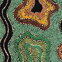 Aboriginal Artwork by Tjimpuna Williams, Kapi Tjukurrpa, 60x43cm