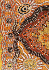 Aboriginal Artwork by Tjimpuna Williams, Piltati Tjukurpa, 102x71cm