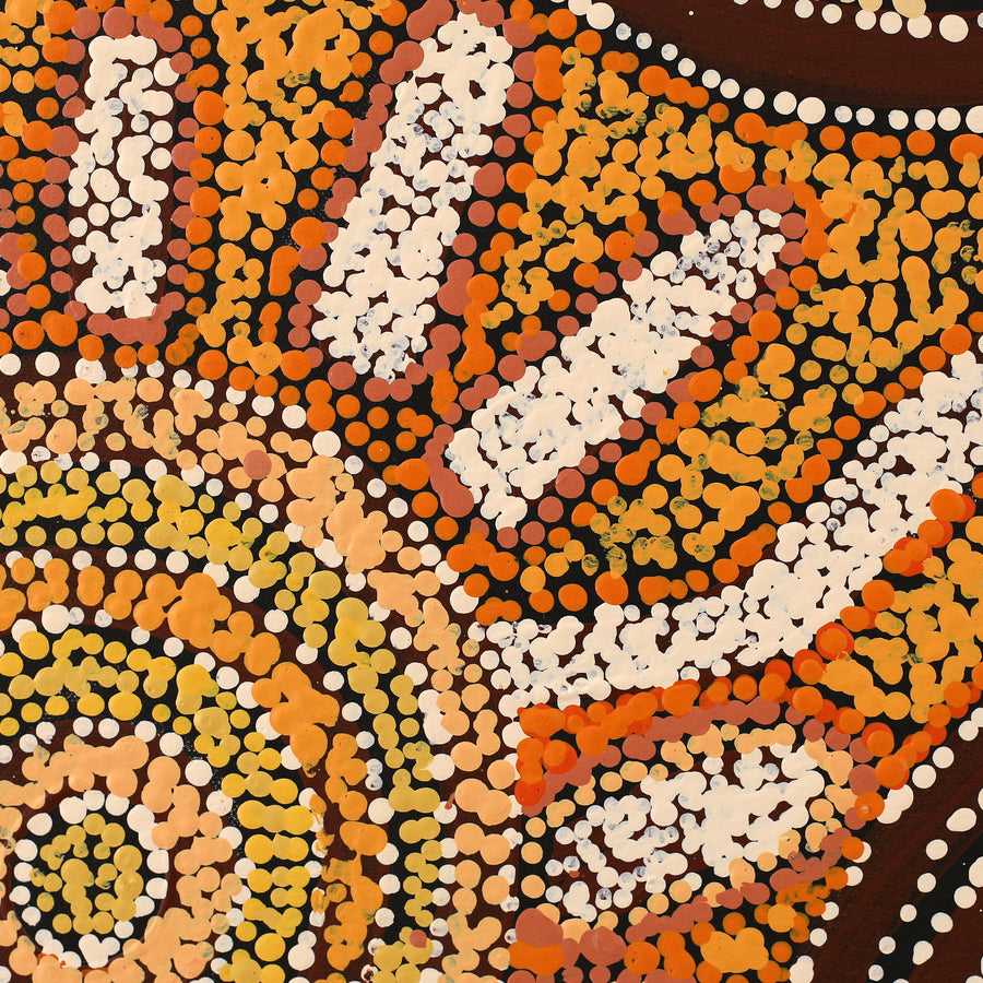 Aboriginal Artwork by Tjimpuna Williams, Piltati Tjukurpa, 102x71cm
