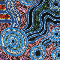 Aboriginal Artwork by Tjimpuna Williams, Piltati Tjukurpa, 81x51cm