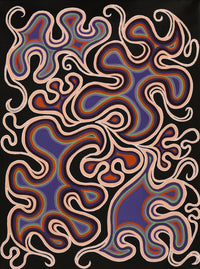 Aboriginal Artwork by Tjunkaya Ken, Anapalayaku Walka, 120x90cm