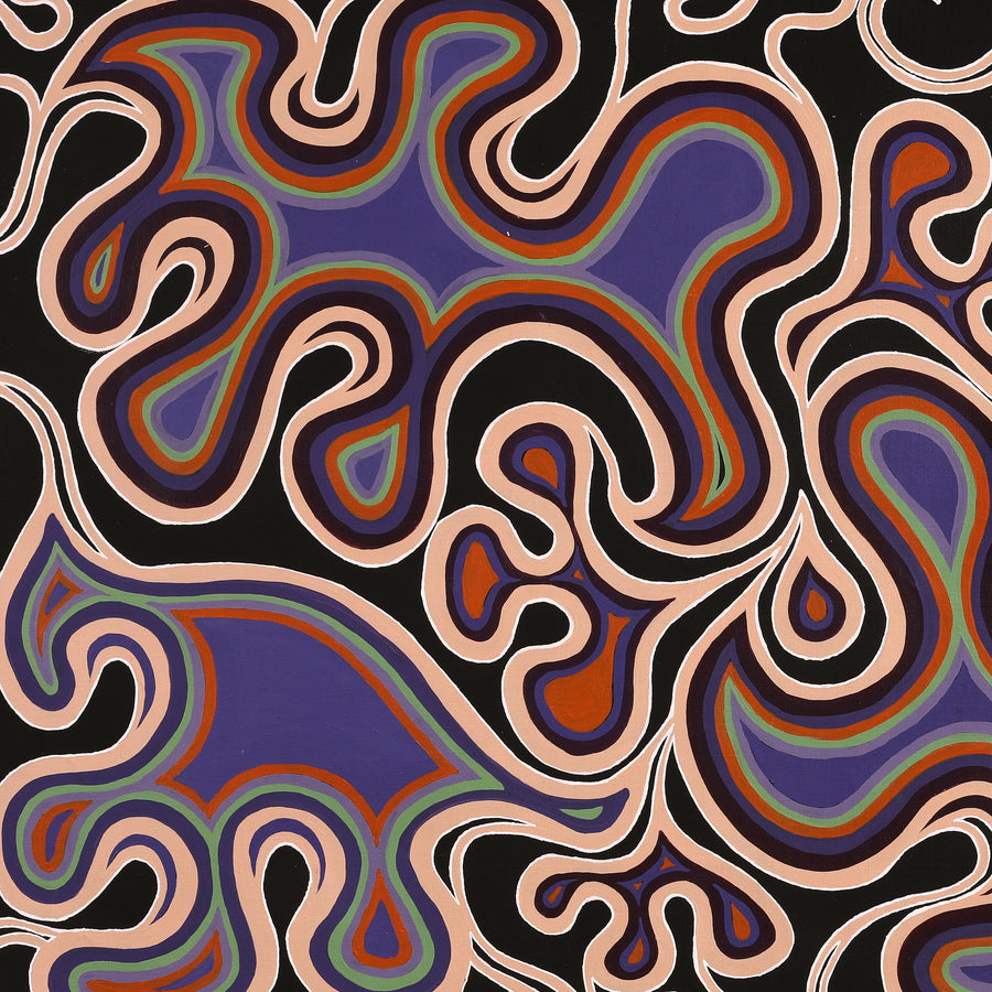 Aboriginal Artwork by Tjunkaya Ken, Anapalayaku Walka, 120x90cm