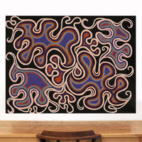 Aboriginal Artwork by Tjunkaya Ken, Anapalayaku Walka, 120x90cm