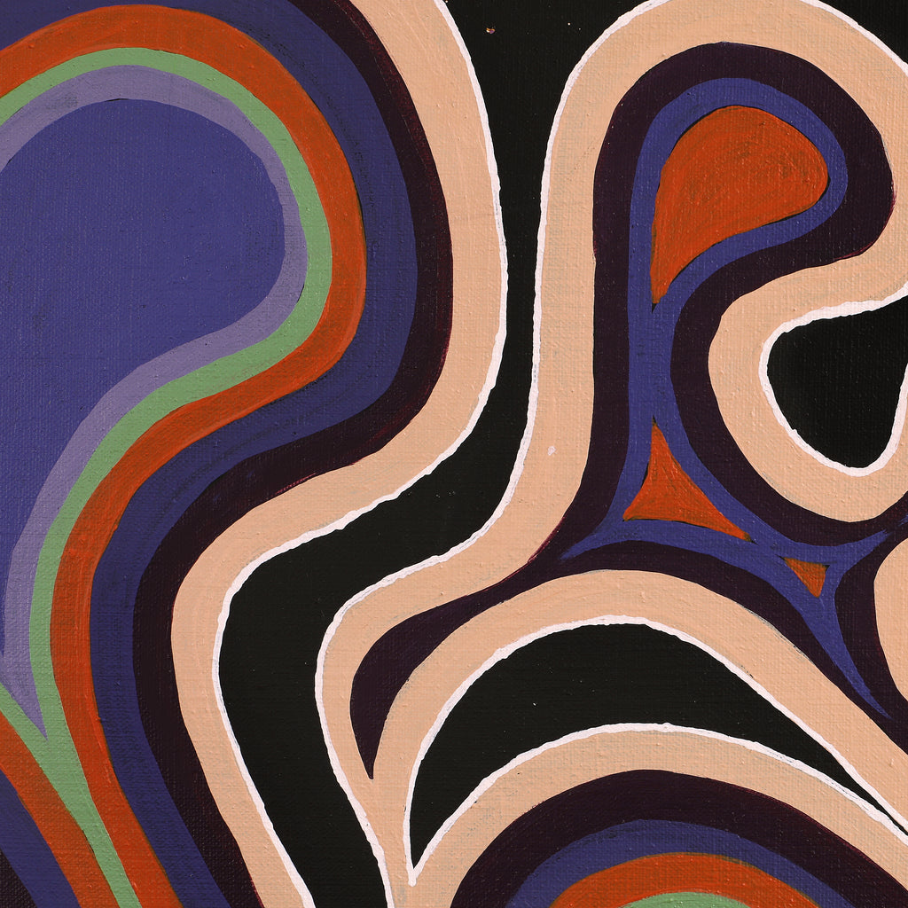Aboriginal Artwork by Tjunkaya Ken, Anapalayaku Walka, 120x90cm