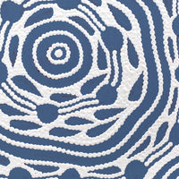 Aboriginal Artwork by Ursula Napangardi Hudson, Pikilyi Jukurrpa (Vaughan Springs Dreaming), 30x30cm